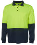 Picture of JB's wear Hi Vis Long Sleeve Trad Polo 6HVPL