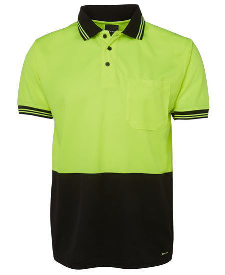 Picture of JB's wear Hi Vis Short Sleeve Traditional Polo 6HVPS