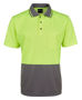 Picture of JB's wear Hi Vis Non Cuff Trad Polo 6HVNC