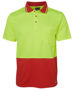 Picture of JB's wear Hi Vis Non Cuff Trad Polo 6HVNC