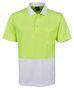 Picture of JB's wear Hi Vis Non Cuff Trad Polo 6HVNC