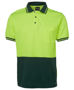 Picture of JB's wear Hi Vis Short Sleeve Cotton Back Polo 6HPS