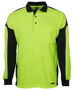 Picture of JB's wear Hi Vis Long Sleeve Arm Panel Polo 6AP4L