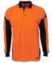 Picture of JB's wear Hi Vis Long Sleeve Arm Panel Polo 6AP4L