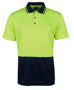 Picture of JB's wear Hi Vis Jaquard Knit Non Cuff Polo 6HJNC