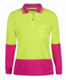 Picture of JB's wear Ladies Hv Long Sleeve Comfort Polo 6LHCL