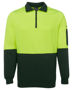 Picture of JB's wear Hi Vis 1/2 Zip Fleecy 6HVFH