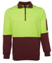 Picture of JB's wear Hi Vis 1/2 Zip Fleecy 6HVFH