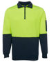 Picture of JB's wear Hi Vis 1/2 Zip Fleecy 6HVFH