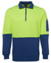 Picture of JB's wear Hi Vis 1/2 Zip Fleecy 6HVFH