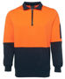 Picture of JB's wear Hi Vis 1/2 Zip Fleecy 6HVFH