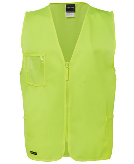 Picture of JB's wear Hv Zip Safety Vest 6HVSZ