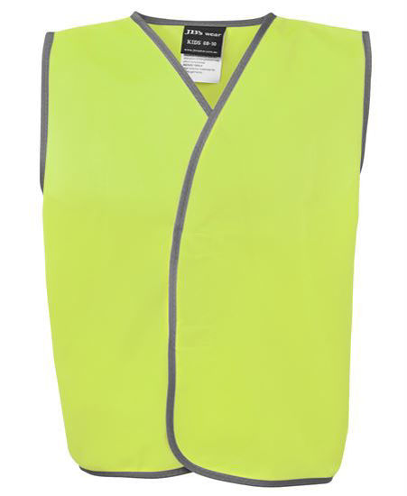 Picture of JB's wear Kids Hi Vis Safety Vest 6HVSU