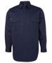 Picture of JB's wear Long Sleeve 190G Close Front Work Shirt 6WSCF