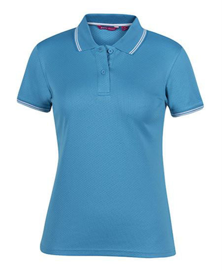 Picture of JB's wear Pdm Ladies Jacquard Contrast Polo 7JCP1