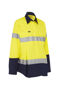 Picture of Bisley 3M Taped Hi Vis Maternity Drill Shirt BLM6456T