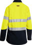 Picture of Bisley Women'S Tencate Tecasafe Plus 580 Taped Hi Vis Lightweight Fr Vented Shirt BL8098T