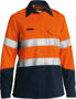 Picture of Bisley Women'S Tencate Tecasafe Plus 580 Taped Hi Vis Lightweight Fr Vented Shirt BL8098T