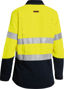 Picture of Bisley Women'S Tencate Tecasafe Plus 700 Taped Hi Vis Fr Vented Shirt BL8082T