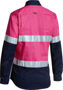 Picture of Bisley Women'S 3M Taped Cool Lightweight Hi Vis Shirt BL6896