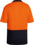 Picture of Bisley Hi Vis Polo Shirt Short Sleeve BK1234