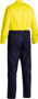 Picture of Bisley 2 Tone Hi Vis Coveralls Regular Weight BC6357