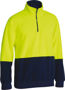 Picture of Bisley Hi Vis Polarfleece Zip Pullover BK6889