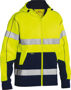 Picture of Bisley Taped Hi Vis Fleece Hoodie BK6819T