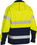 Picture of Bisley Taped Hi Vis Fleece Hoodie BK6819T