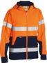 Picture of Bisley Taped Hi Vis Fleece Hoodie BK6819T