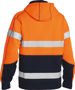 Picture of Bisley Taped Hi Vis Fleece Hoodie BK6819T