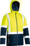 Picture of Bisley Taped Two Tone Hi Vis Puffer Jacket BJ6929HT