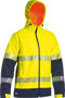 Picture of Bisley Taped Two Tone Hi Vis Ripstop Softshell Jacket BJ6934T