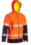 Picture of Bisley Taped Two Tone Hi Vis Ripstop Softshell Jacket BJ6934T