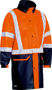 Picture of Bisley Taped Two Tone Hi Vis Stretch Pu Rain Coat BJ6935HT