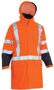 Picture of Bisley Ttmc-W 3M X Taped Two Tone Hi Vis Stretch Pu Rain Coat BJ6955XT