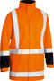 Picture of Bisley Ttmc-W Taped Hi Vis Rain Shell Jacket BJ6967T