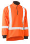 Picture of Bisley Ttmc-W X Taped Hi Vis Fleece Pullover BK6249XT