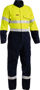 Picture of Bisley Tencate Tecasafe Plus Taped 2 Tone Hi Vis Fr Engineered Vented Coverall BC8086T