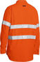 Picture of Bisley Tencate Tecasafe Plus Taped Hi Vis Fr Lightweight Vented Long Sleeve Shirt BS8238T