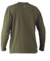 Picture of Bisley Flex & Move Cotton Rich Henley Long Sleeve Tee BK6932