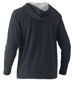 Picture of Bisley Flex & Move Cotton Rich Hoodie Long Sleeve Tee BK6220