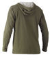 Picture of Bisley Flex & Move Cotton Rich Hoodie Long Sleeve Tee BK6220