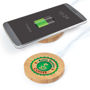 Picture of Arc Round Bamboo Wireless Charger LL0220