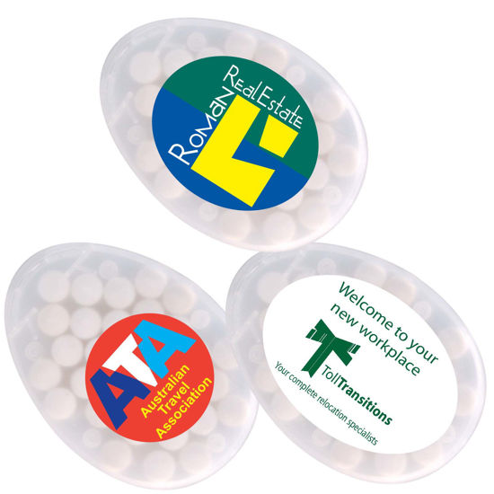 Picture of Egg Shape Sugar Free Breath Mints LL062