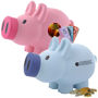 Picture of Priscilla / Patrick Pig Coin Bank LL240