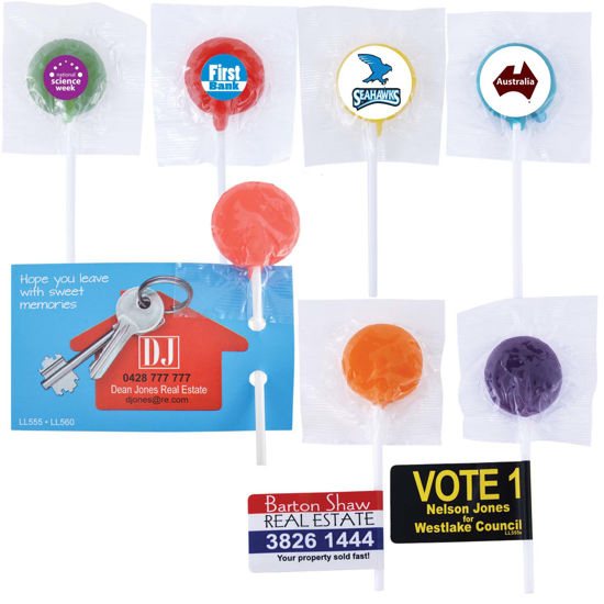 Picture of Assorted Colour Lollipops LL555