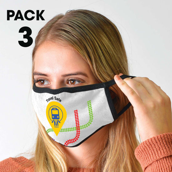 Picture of 3 Pack - Shield Face Masks LL6052