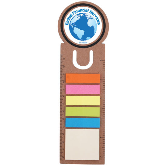 Picture of Circle Bookmark / Noteflag Ruler LL8860