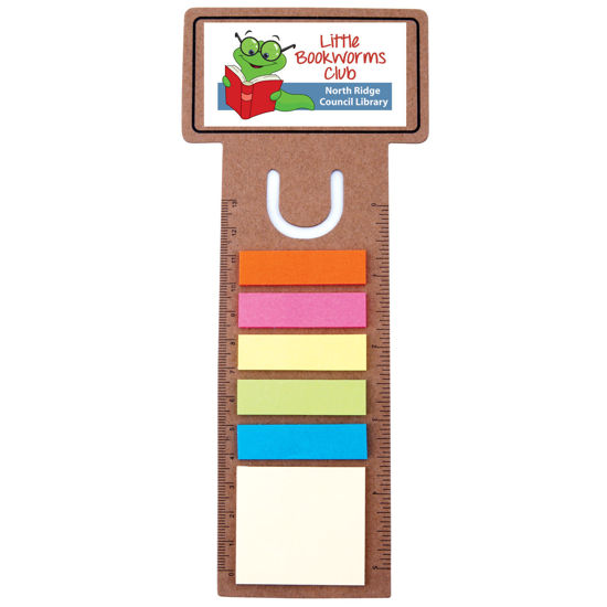 Picture of Business Card Bookmark / Noteflag Ruler LL8868